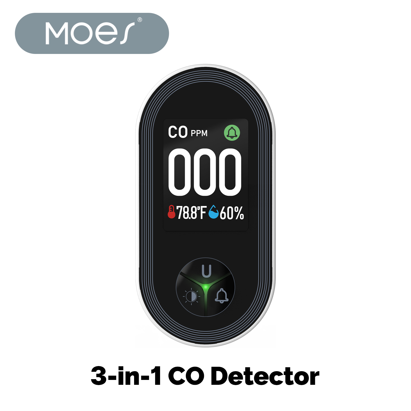 MOES 3in1 Carbon Monoxide Dete - مراجعة Co Detector Plug وسعره