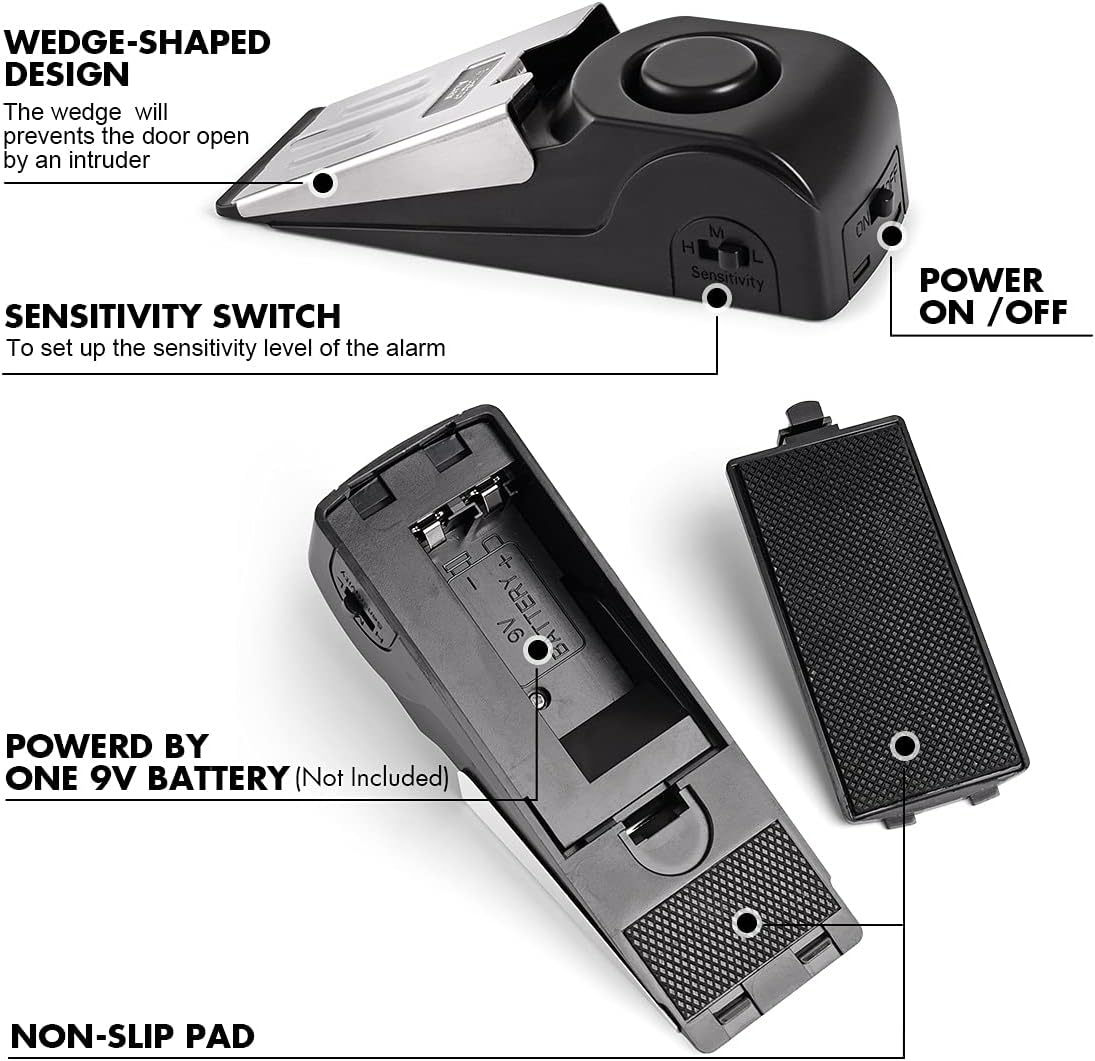 Door Stop Alarm, Door Stopper  - مراجعة Door Stop Alarm وسعره