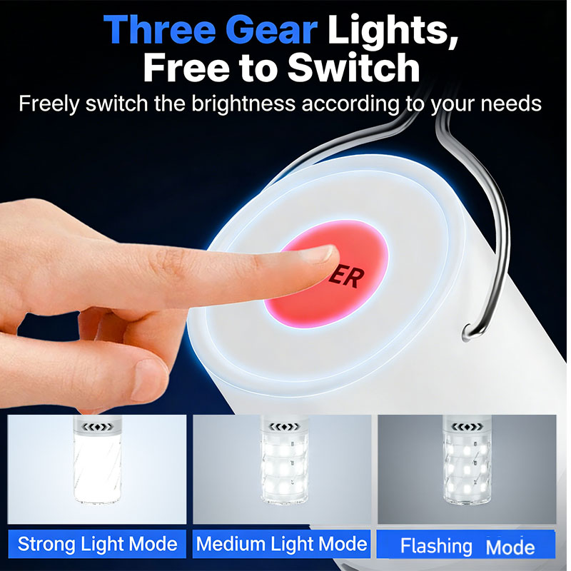 LED Rechargeable Camping Lante - مراجعة Power Outage Light وسعره