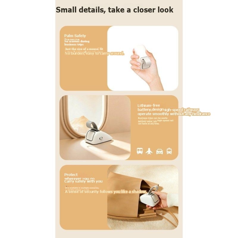 ABBO-Alarm For Doors-Portable  - مراجعة Door Stop Alarm وسعره