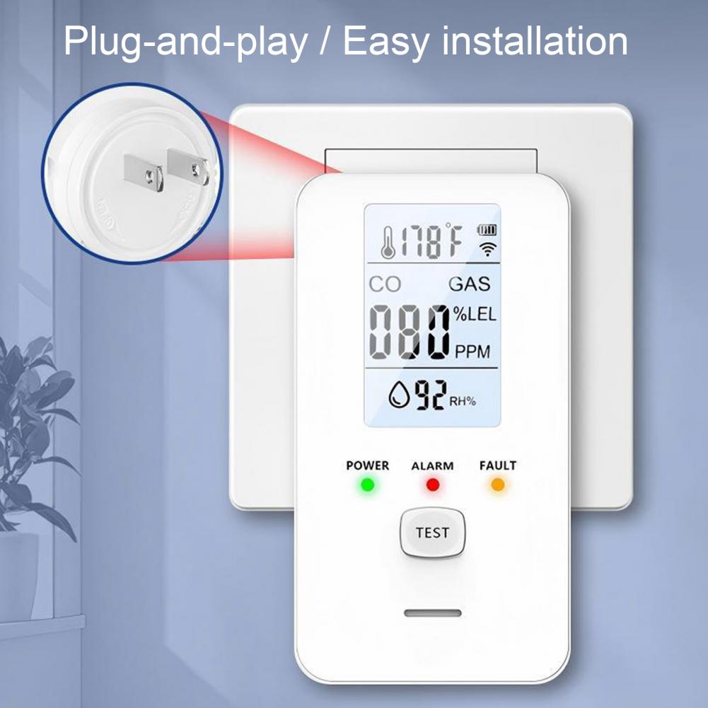 Natural Gas & Carbon Monoxide  - مراجعة Co Detector Plug وسعره