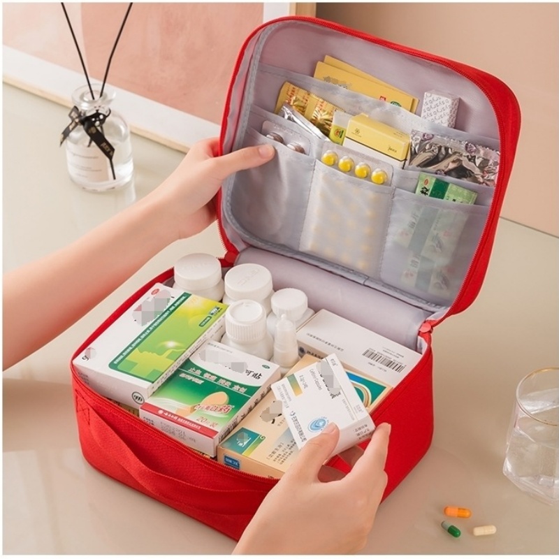 3 Pcs/set Portable Medical Sto - مراجعة First Aid Bag Kit وسعره