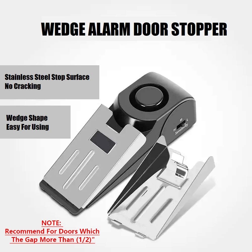 1Pc Door Stopper Alarm Portabl - مراجعة Door Stop Alarm وسعره