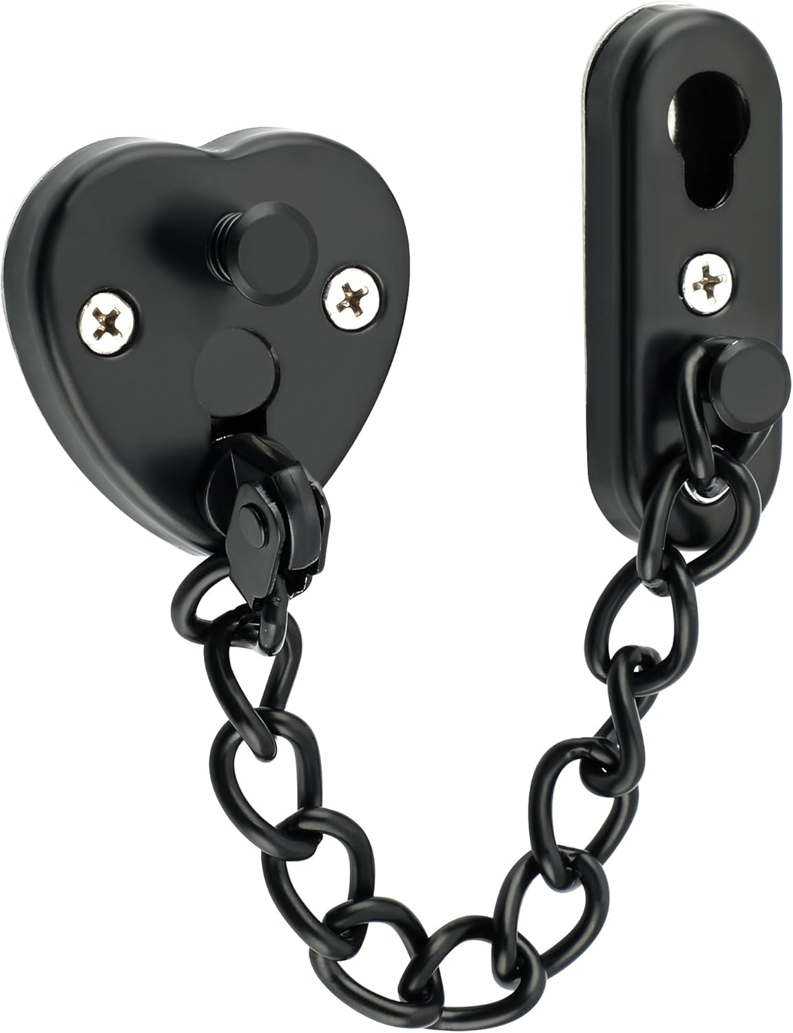 Heart-Shaped Door Chain Lock w - مراجعة Security Chain Door وسعره