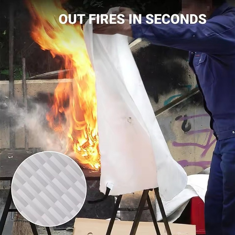 1/1.5/2M Emergency Fire Blanke - مراجعة Fire Blanket Kitchen وسعره