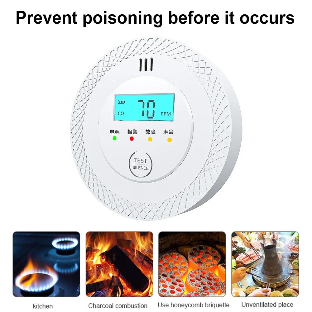 Carbon Monoxide Alarm Detector - مراجعة Smoke Detector Interconnected وسعره