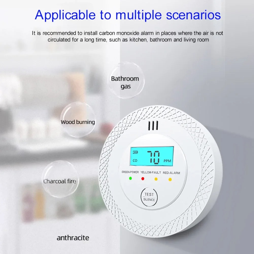 Carbon Monoxide Alarm Detector - مراجعة Smoke Detector Interconnected وسعره