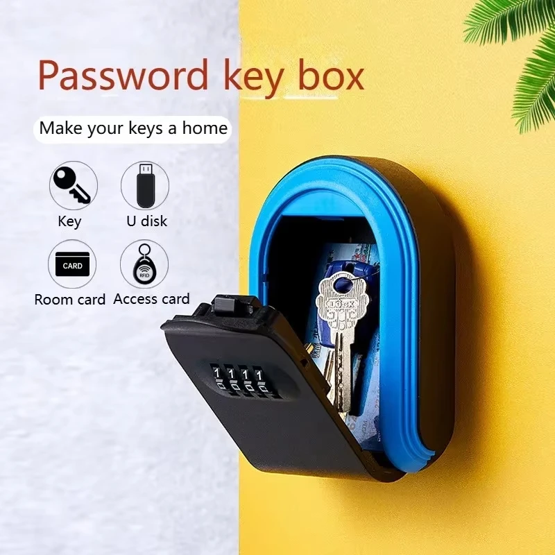 Wall Mount Key Lock Box, 4 Dig - مراجعة Lockbox Key Secure وسعره