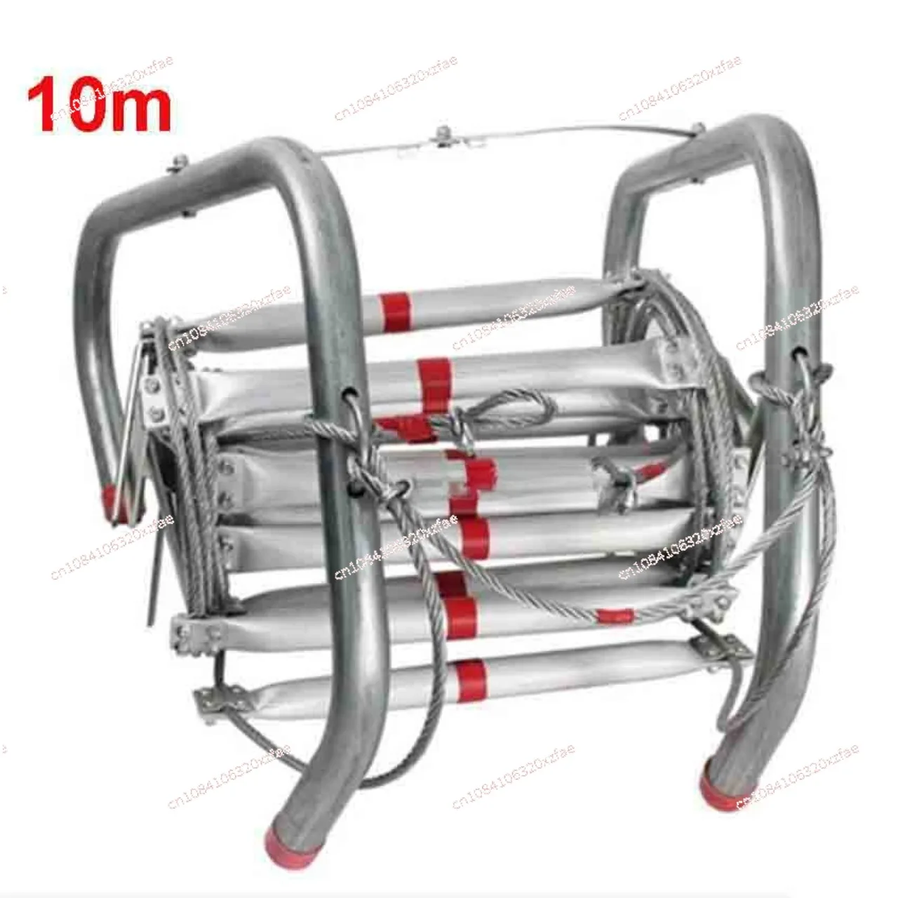 Aluminum alloy steel rope clim - مراجعة Fire Escape Ladder وسعره