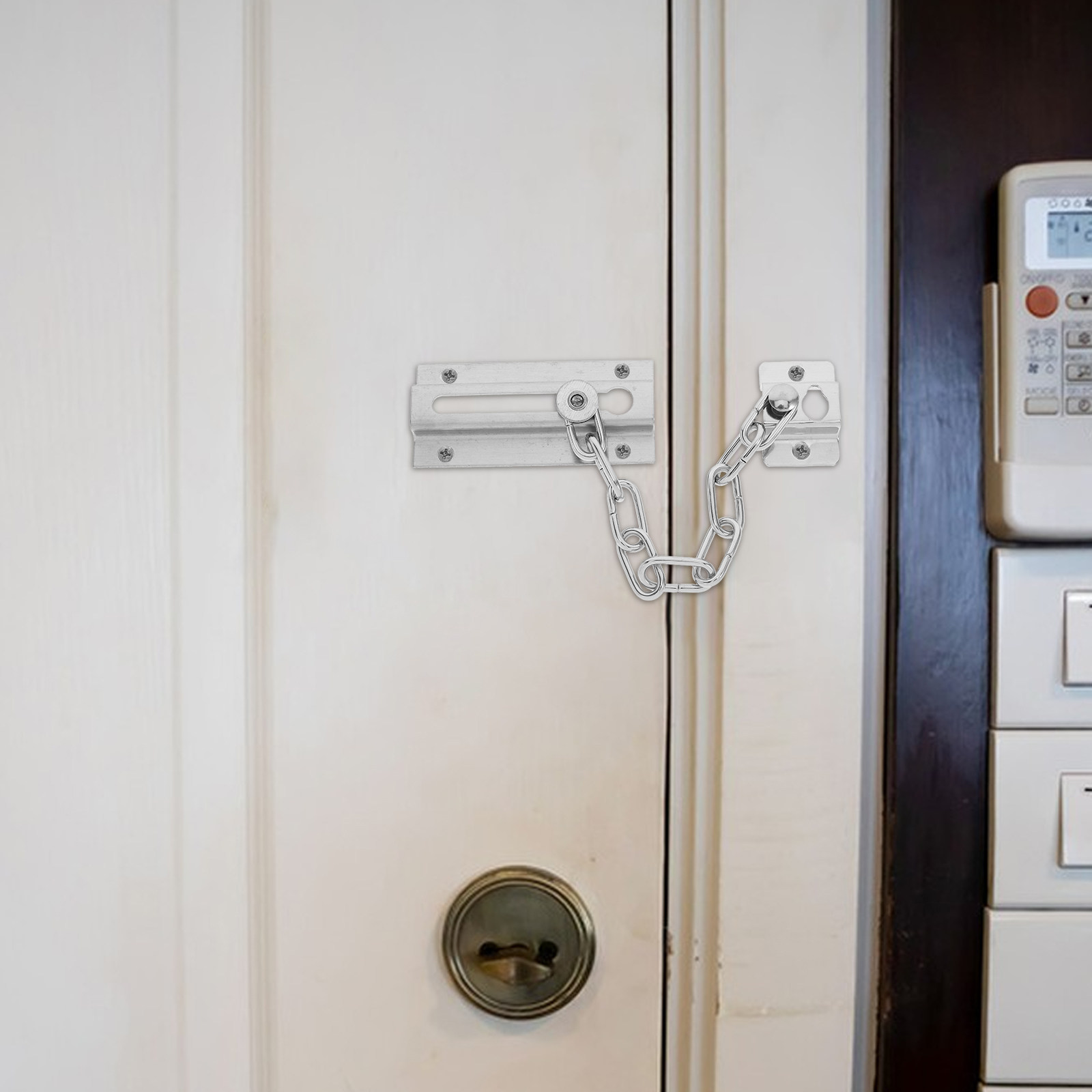 Door Chain Lock Stainless Stee - مراجعة Security Chain Door وسعره
