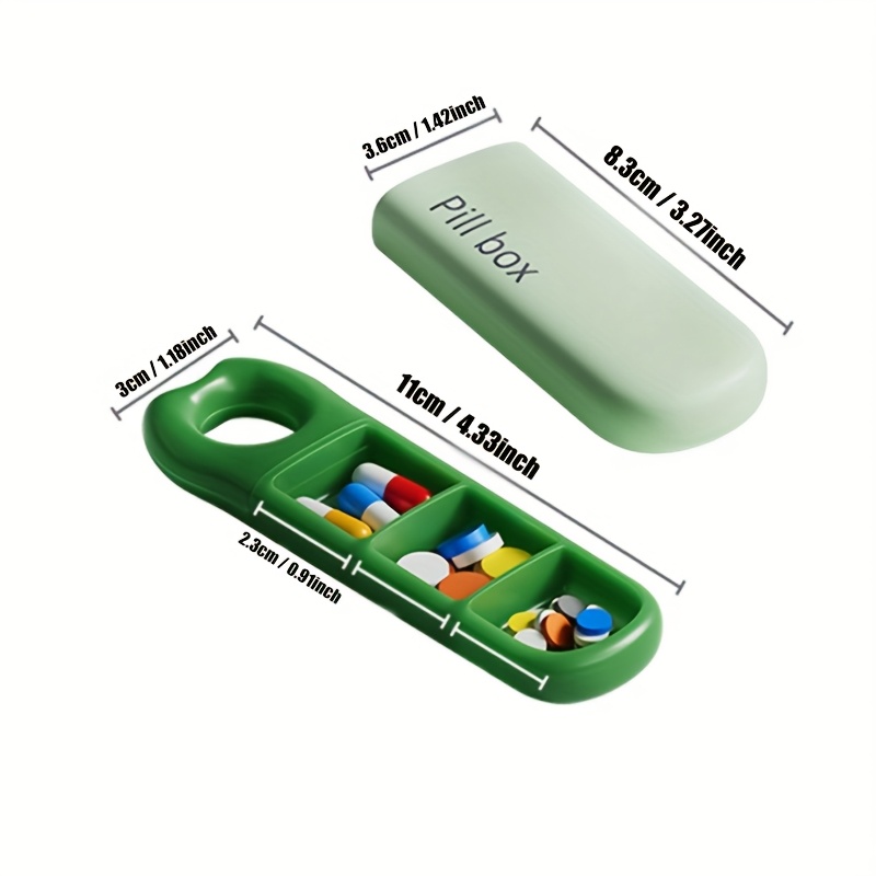 1pc Medication Organizer Box w - مراجعة Medicine Cabinet Lock وسعره