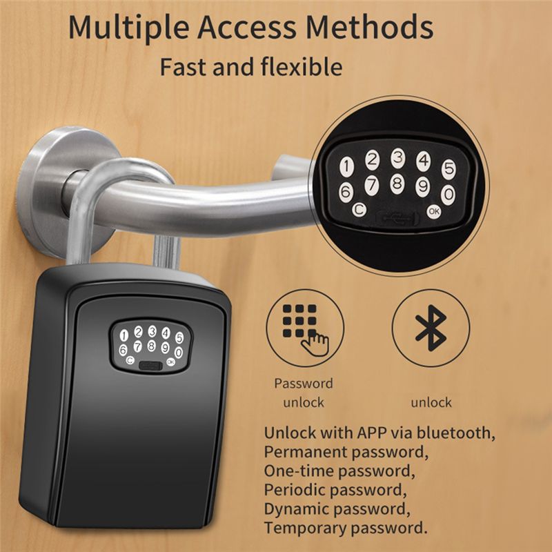 A92Z TUYA Smart Key Box Blueto - مراجعة Lockbox Key Secure وسعره