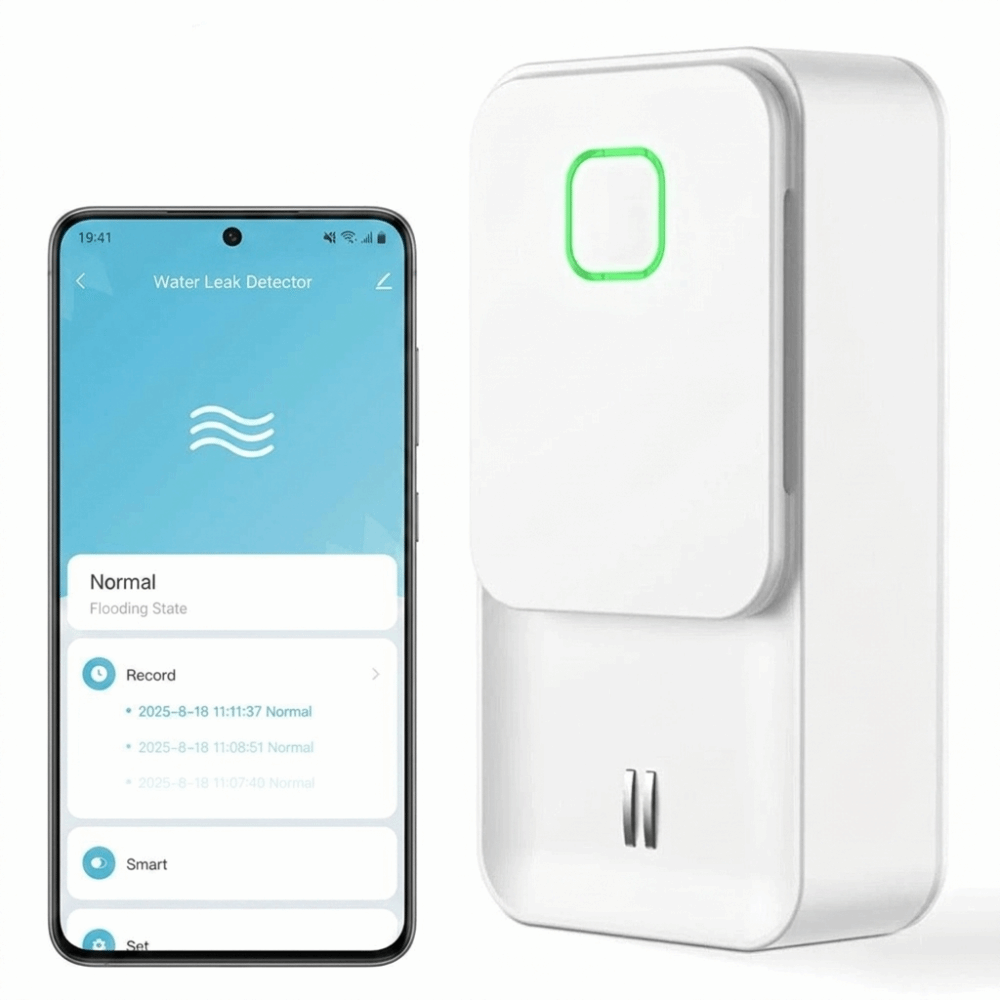 WiFi-Connected WiFi Water Imme - مراجعة Water Alarm Sensor وسعره
