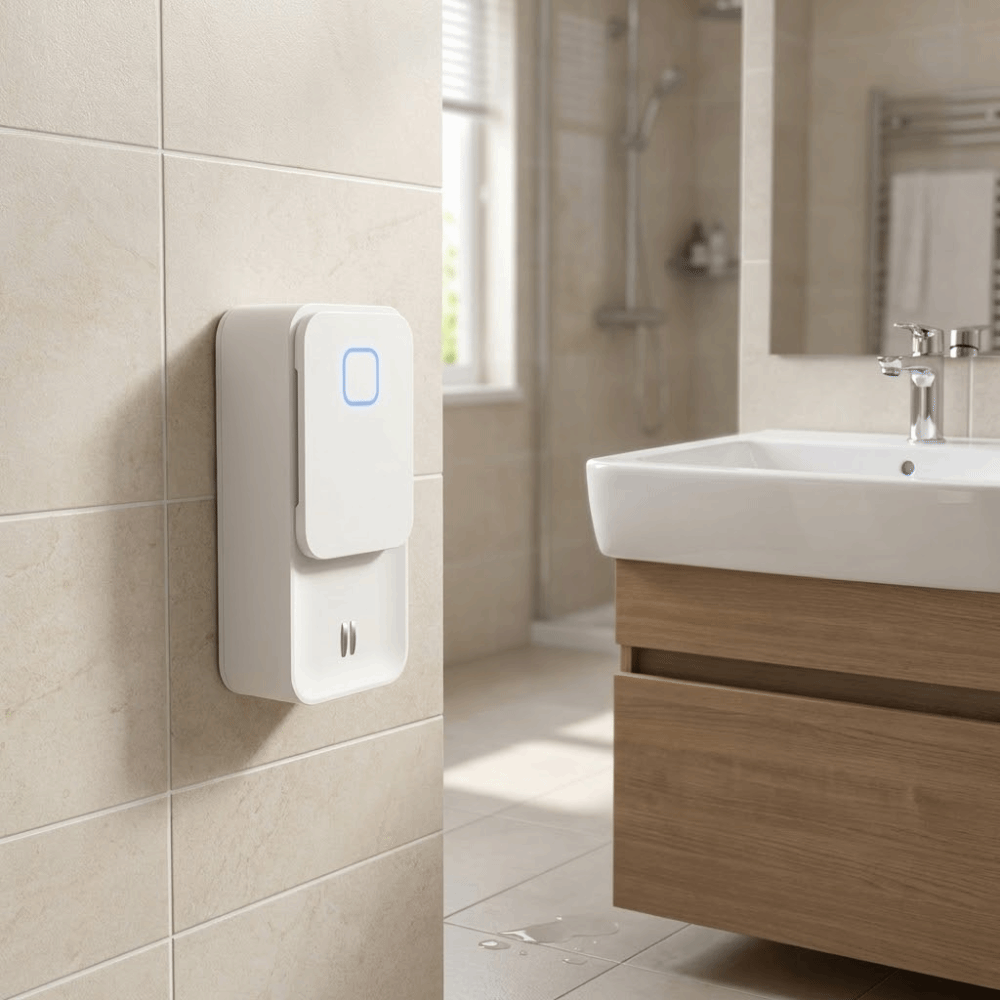 WiFi-Connected WiFi Water Imme - مراجعة Water Alarm Sensor وسعره