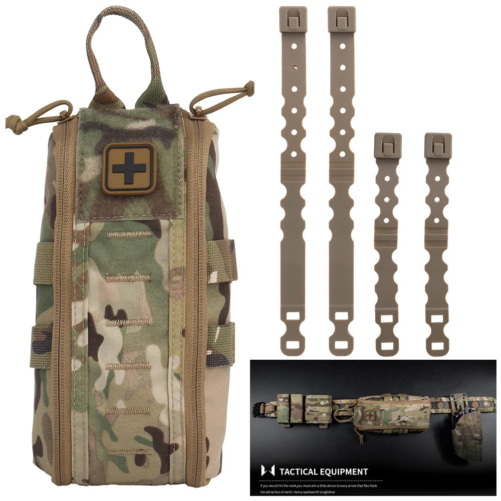 Camping First Aid Kit MOLLE Wa - مراجعة First Aid Bag Kit وسعره