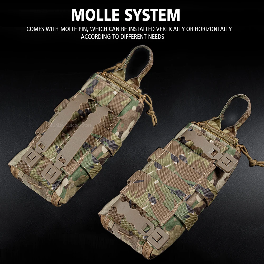 Camping First Aid Kit MOLLE Wa - مراجعة First Aid Bag Kit وسعره