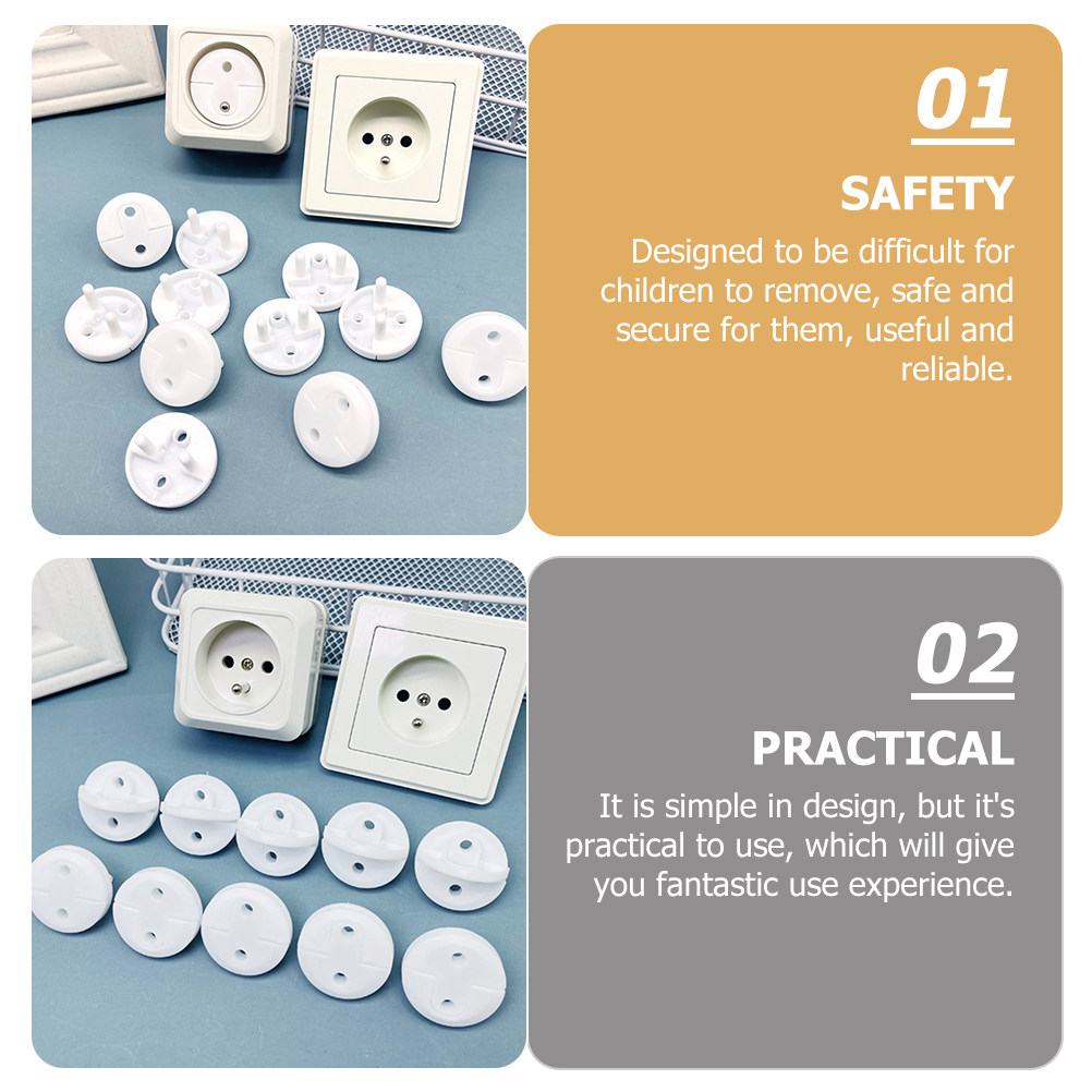 30Pcs Baby Safety Plug Covers  - مراجعة Outlet Cover Baby وسعره
