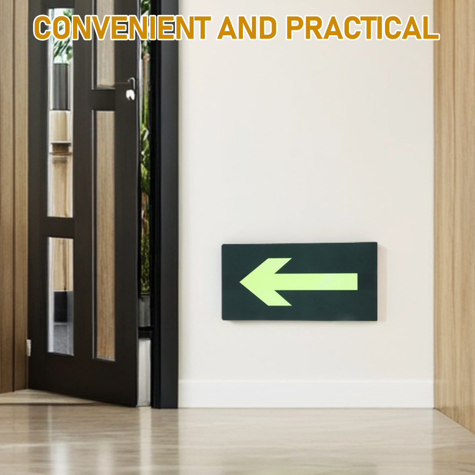 8Pcs Luminous Emergency Fire E - مراجعة Emergency Exit Sign وسعره