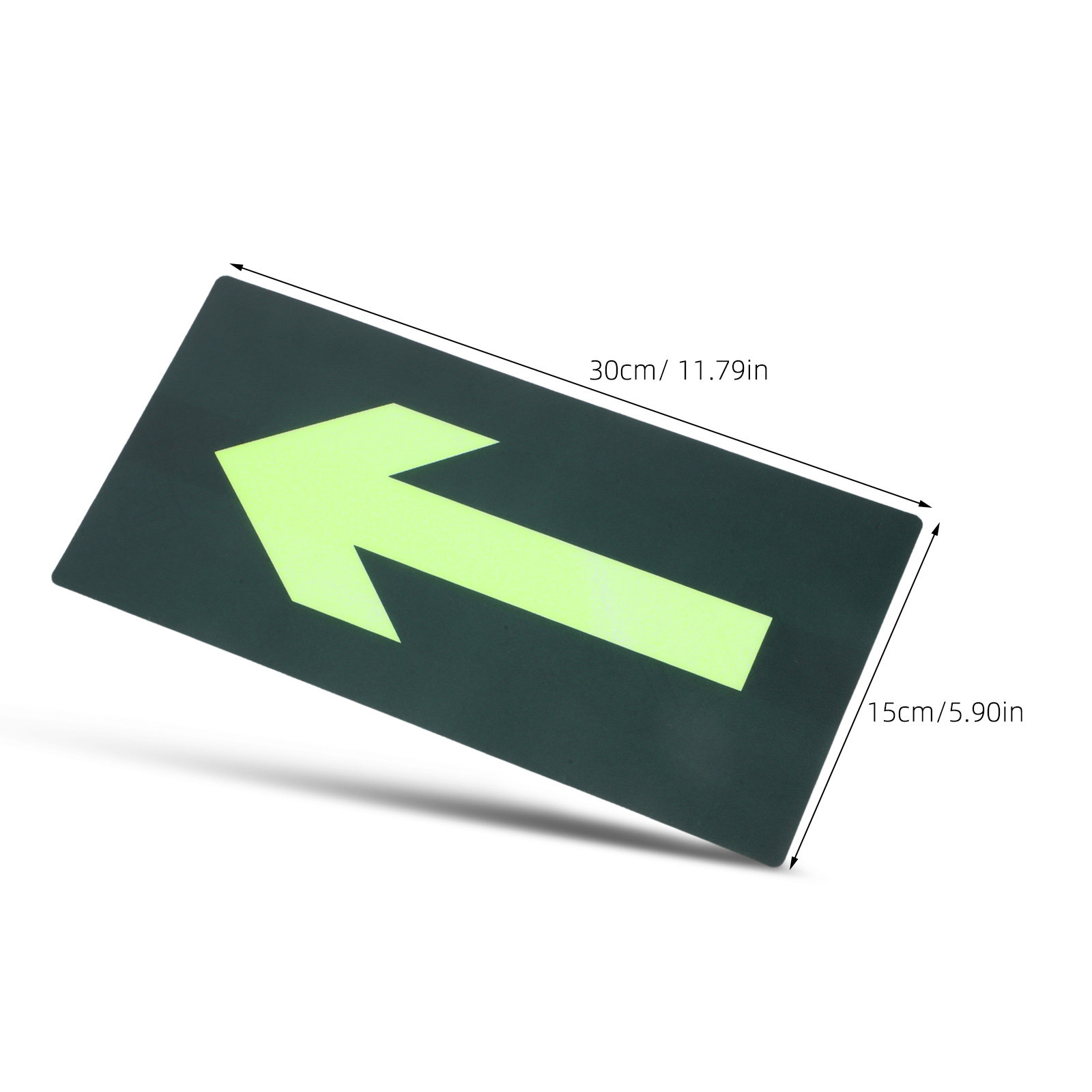 8Pcs Luminous Emergency Fire E - مراجعة Emergency Exit Sign وسعره