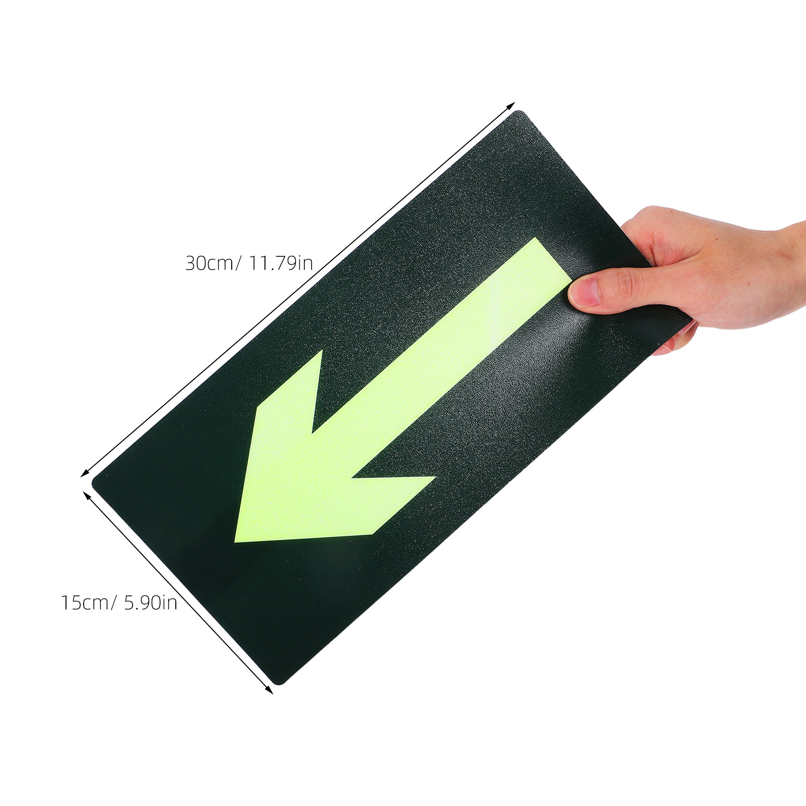 8Pcs Fire Evacuation Arrow Sti - مراجعة Emergency Exit Sign وسعره