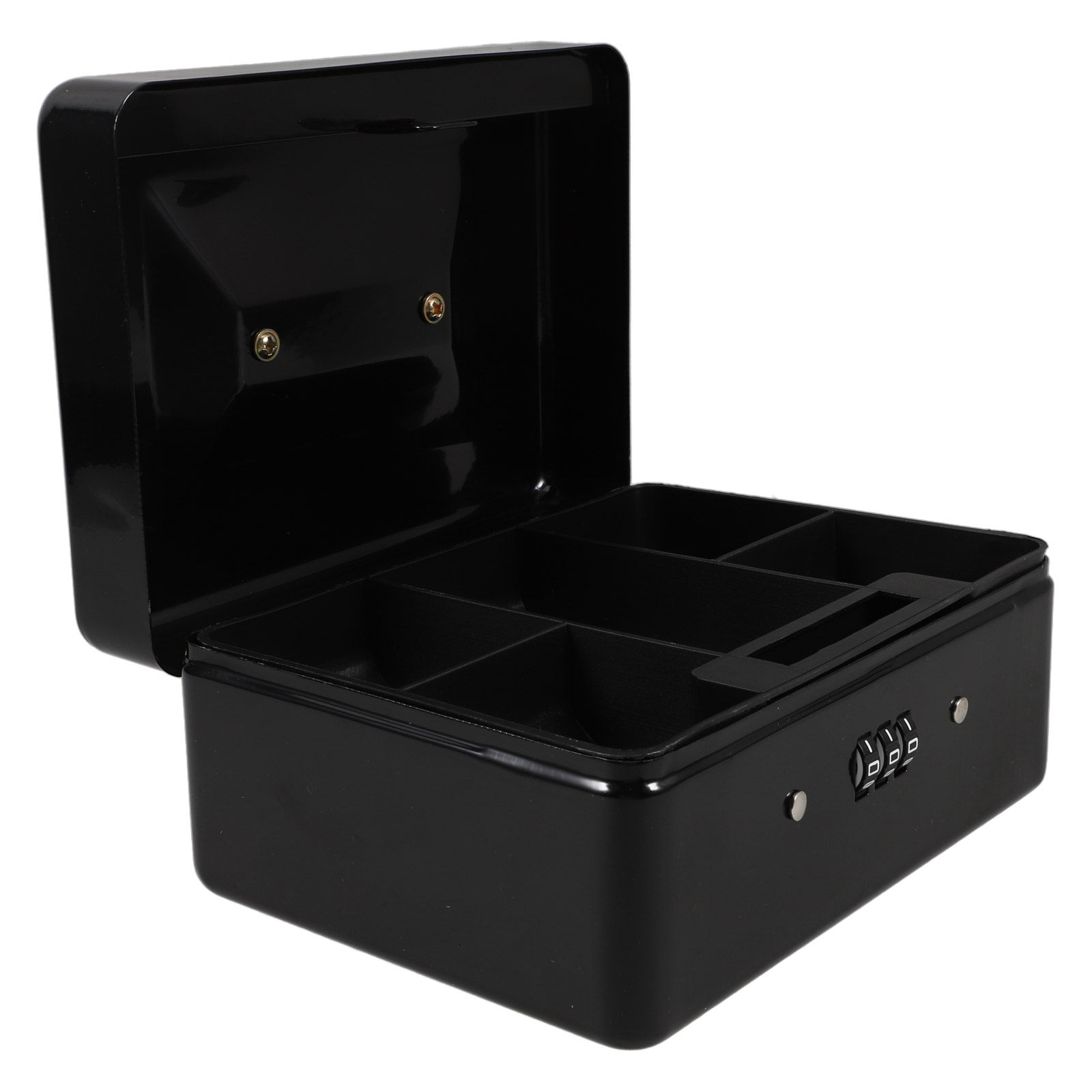 Small Lockable Steel Cash Box  - مراجعة Lockbox Key Secure وسعره