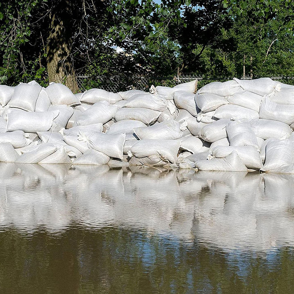 10Pcs Waterproof Woven Sandbag - مراجعة Flood Barrier Bag وسعره