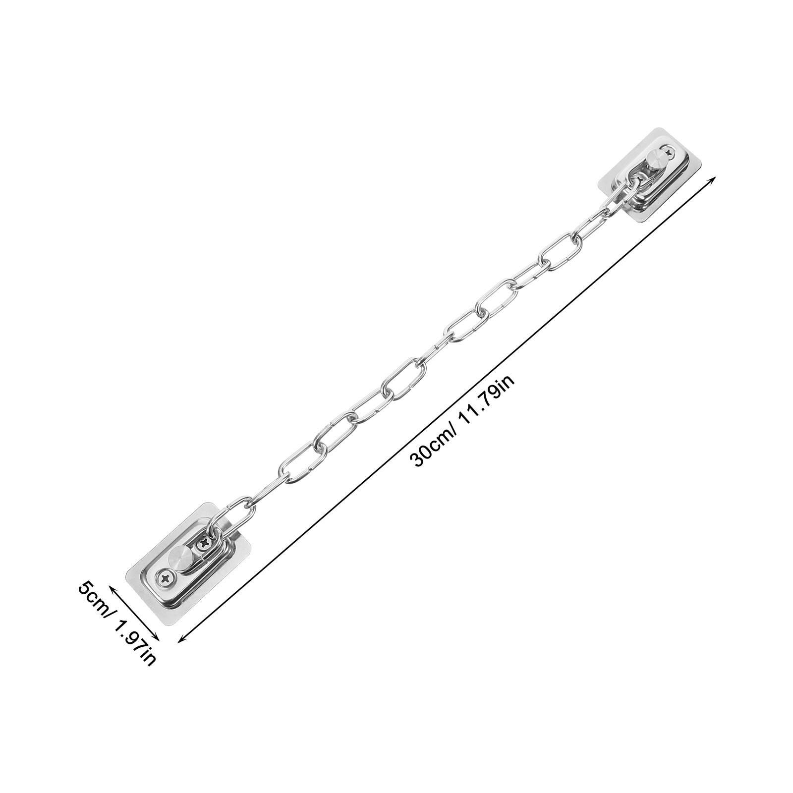 Stainless Steel Door Chain Loc - مراجعة Security Chain Door وسعره