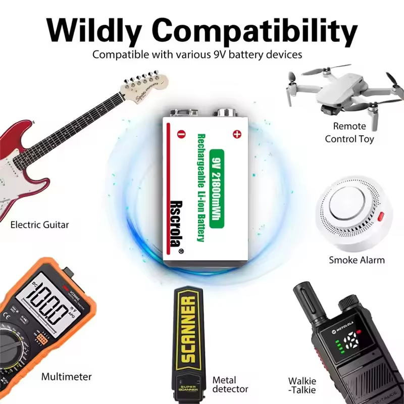 Long-Lasting 9V Lithium ion Re - مراجعة Smoke Detector Interconnected وسعره