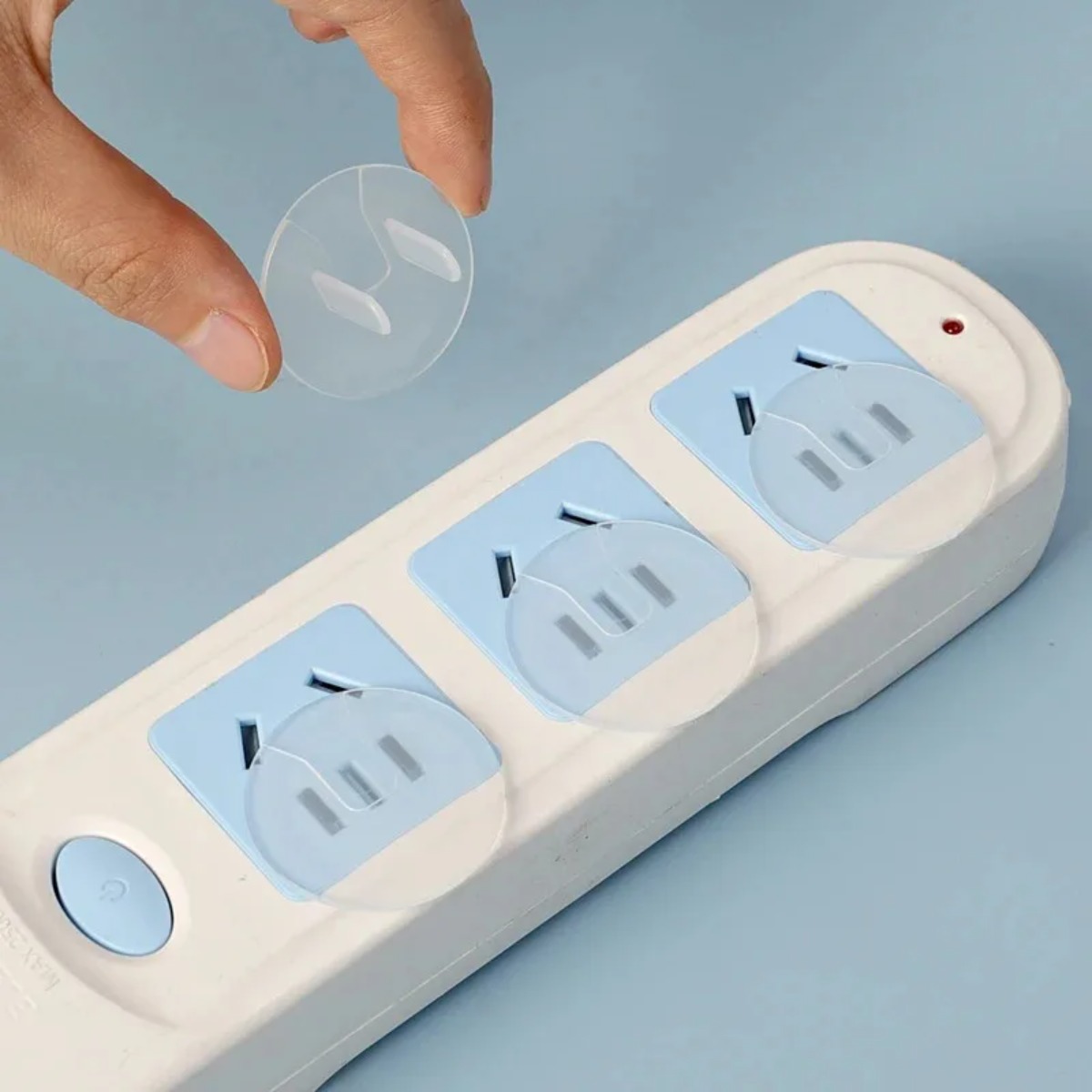 20Pcs Transparent US Standard  - مراجعة Outlet Cover Baby وسعره