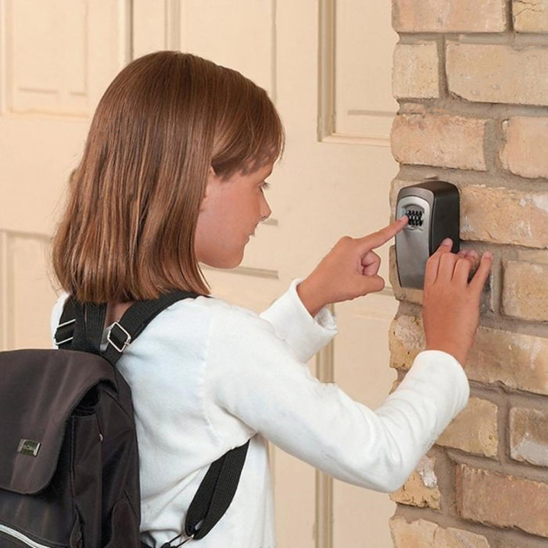 Wall Mount Key Storage Secret  - مراجعة Lockbox Key Secure وسعره