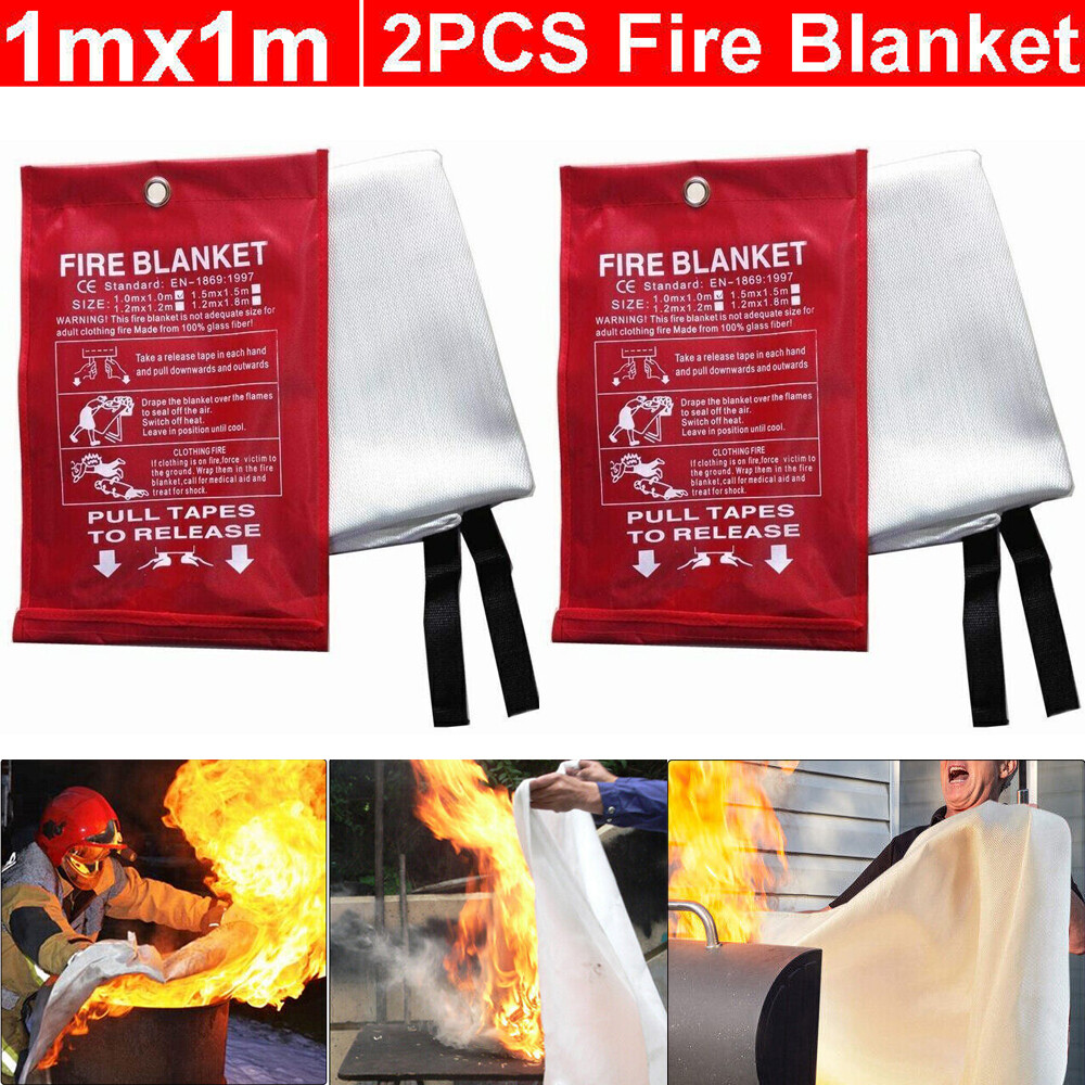 1M*1M Fire Blanket, Kitchen Es - مراجعة Fire Blanket Kitchen وسعره