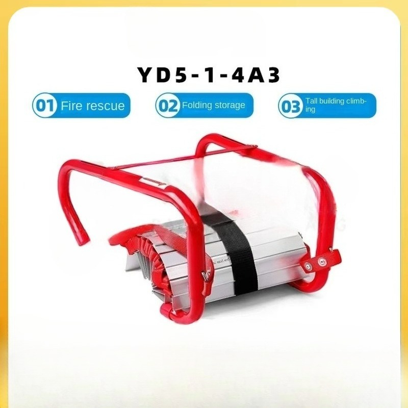Aluminum alloy fire escape res - مراجعة Fire Escape Ladder وسعره
