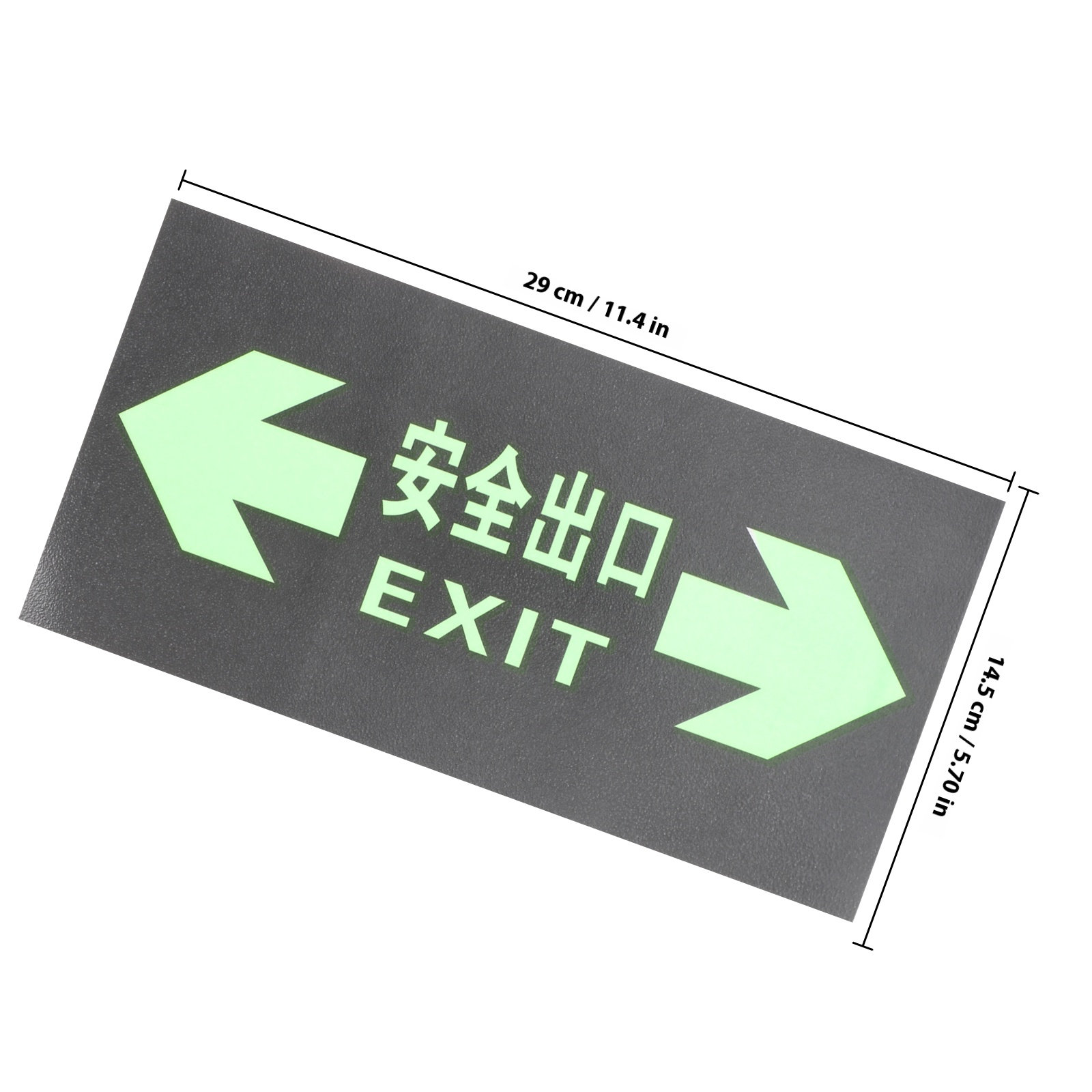 10Pcs Luminous Safety Exit Sig - مراجعة Emergency Exit Sign وسعره