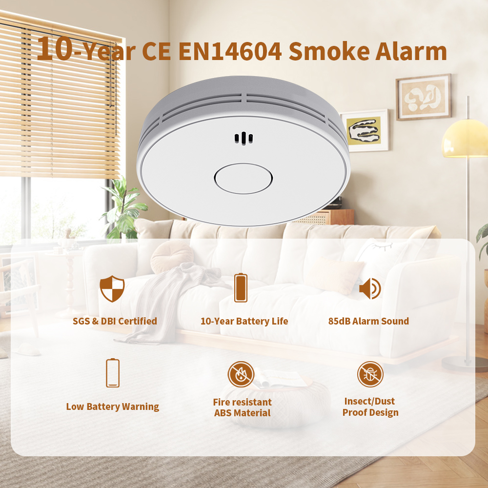V-Come Standalone Smoke Alarms - مراجعة Smoke Detector Interconnected وسعره