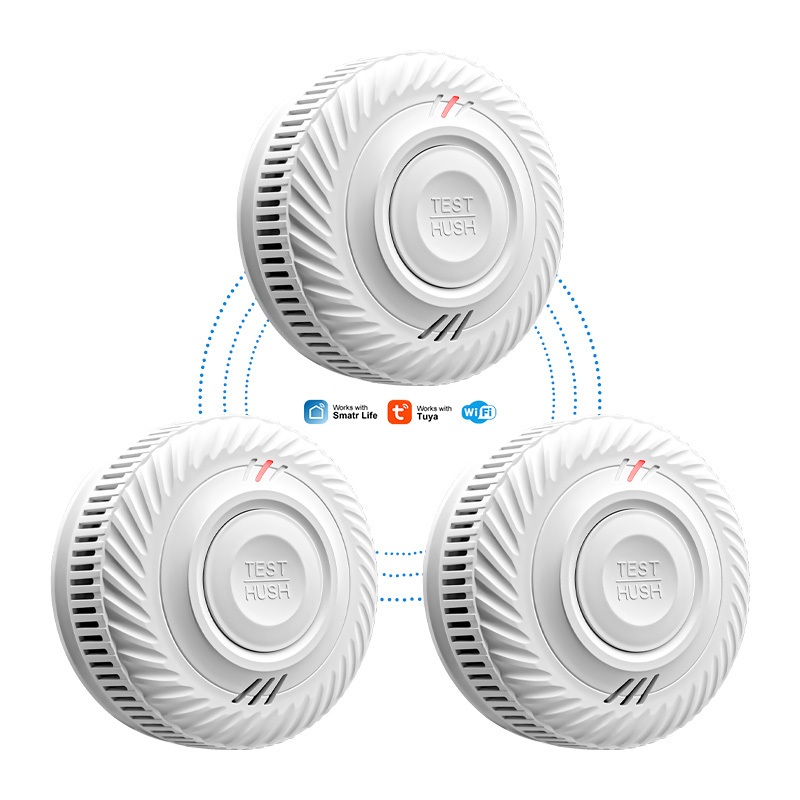Powered Hotel Smart Wireless T - مراجعة Smoke Detector Interconnected وسعره