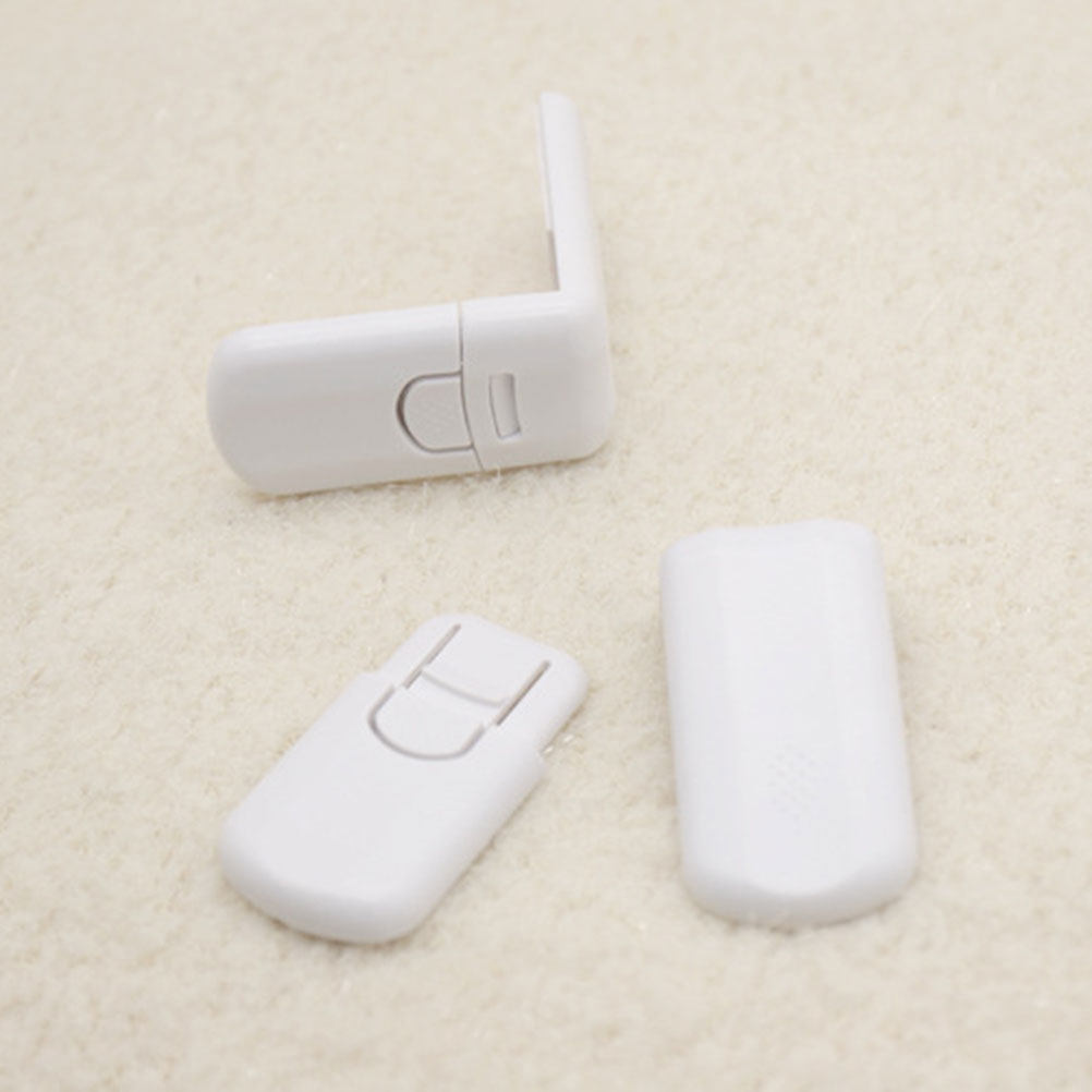10Pcs Right Angle Baby Safety  - مراجعة Medicine Cabinet Lock وسعره