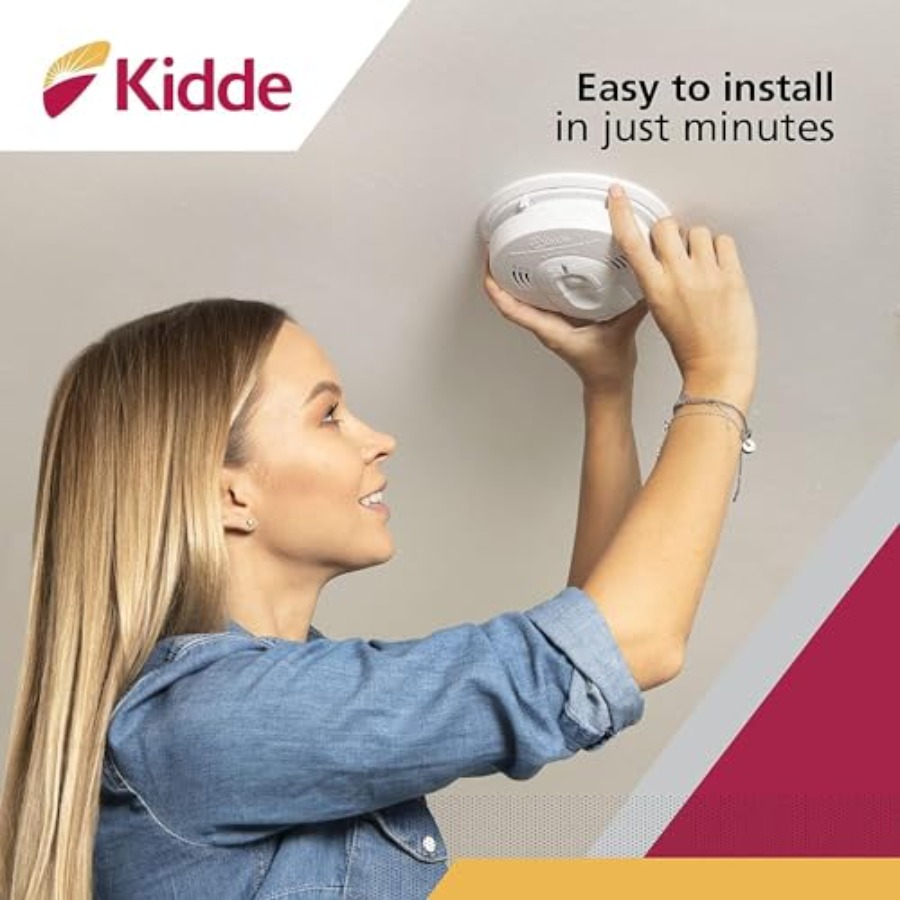Hardwired interconnect smoke C - مراجعة Smoke Detector Interconnected وسعره
