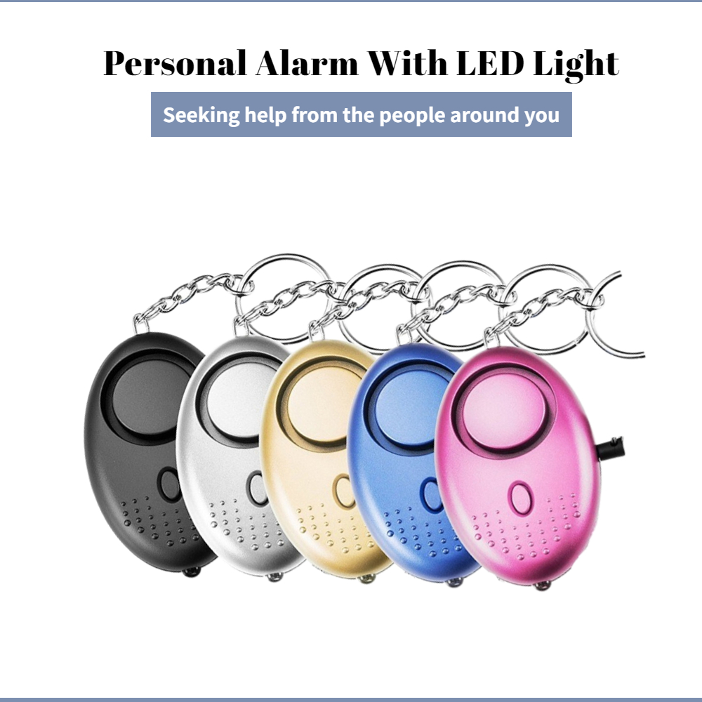 130dB Self Defense Alarm Anti- - مراجعة Personal Alarm Keychain وسعره