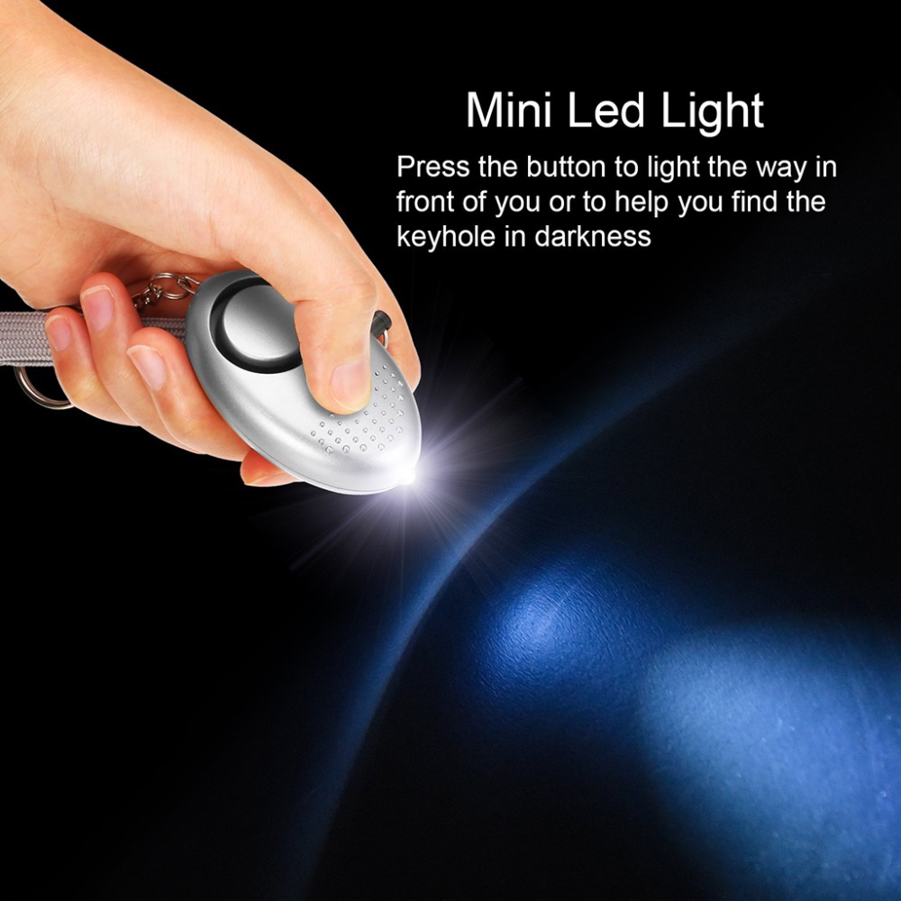 130dB Self Defense Alarm Anti- - مراجعة Personal Alarm Keychain وسعره