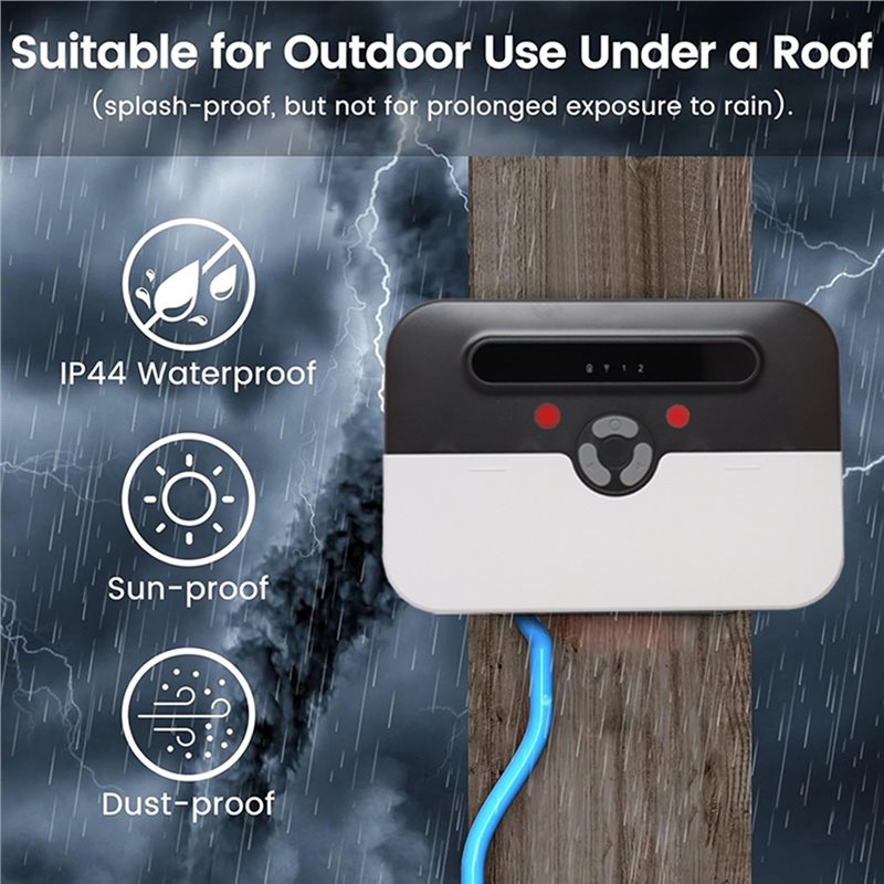 A05E-Smart Wifi Water Level Al - مراجعة Water Alarm Sensor وسعره