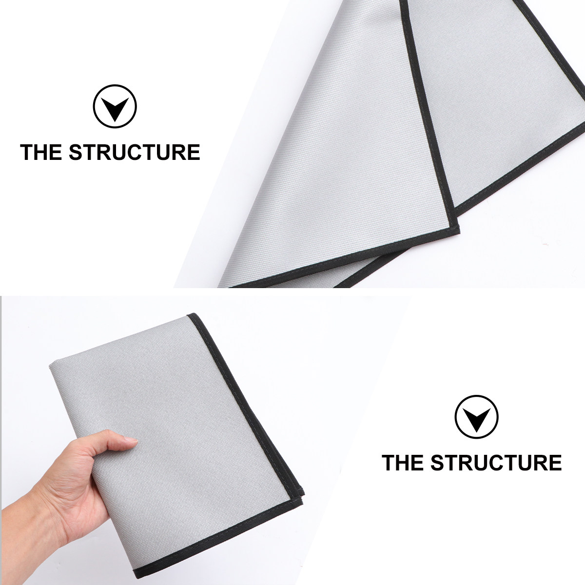 1Pcs Fire Blanket Silver Fire  - مراجعة Fire Blanket Kitchen وسعره