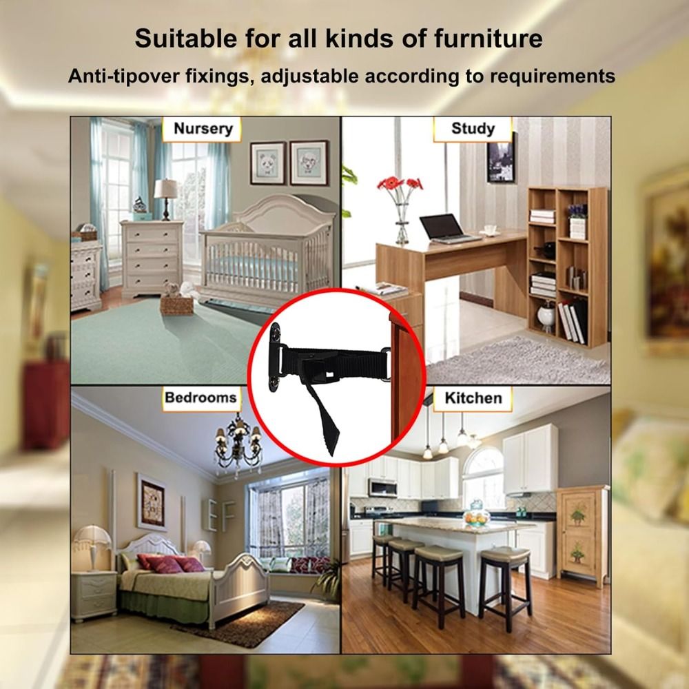 Earthquake Proof Furniture Anc - مراجعة Earthquake Anchor Strap وسعره