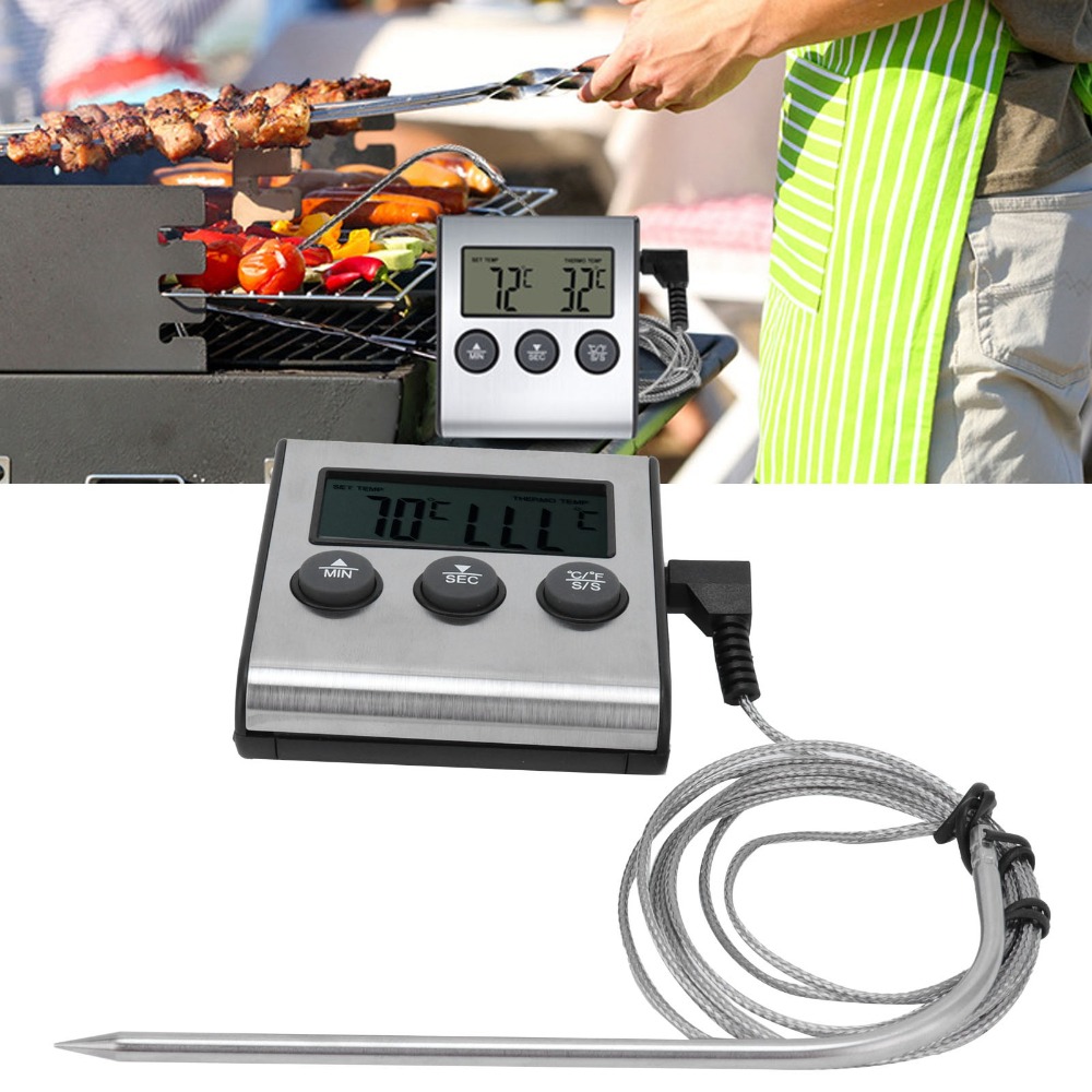 Silver Digital BBQ Meat Thermo - مراجعة Pool Alarm Float وسعره