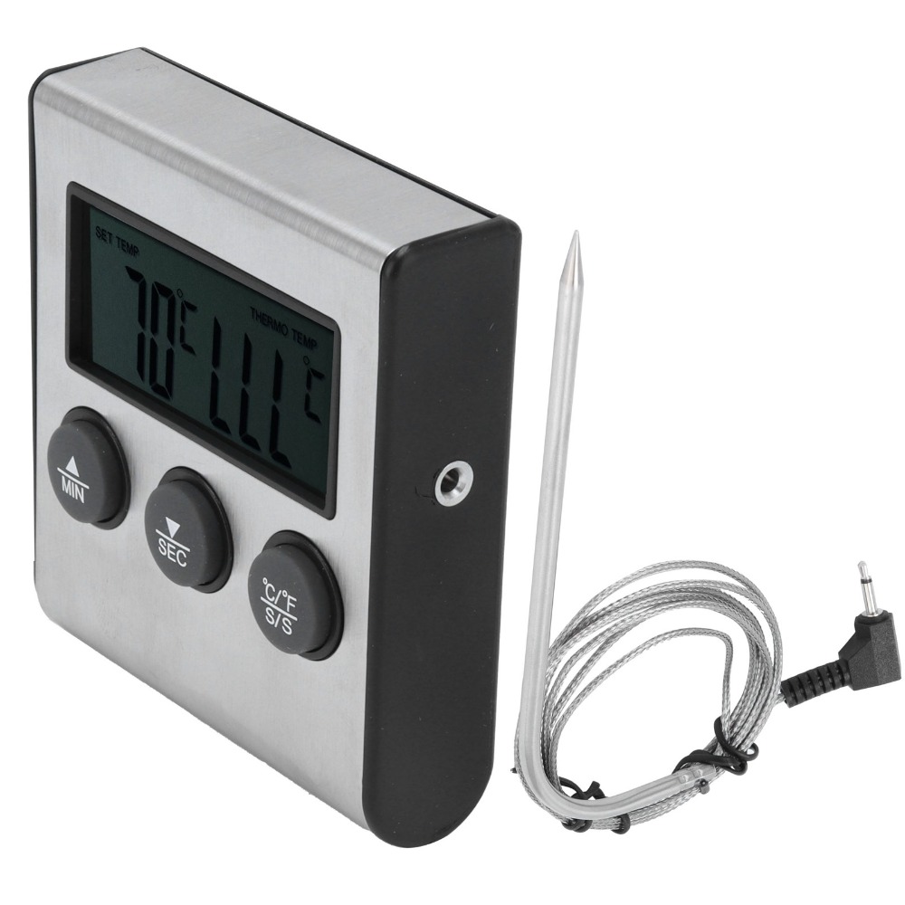 Silver Digital BBQ Meat Thermo - مراجعة Pool Alarm Float وسعره