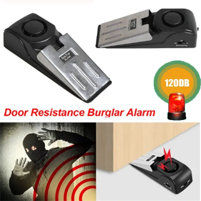 120db Wireless Door Stop Stopp - مراجعة Door Stop Alarm وسعره