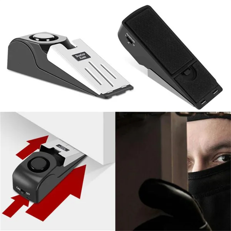 120db Wireless Door Stop Stopp - مراجعة Door Stop Alarm وسعره