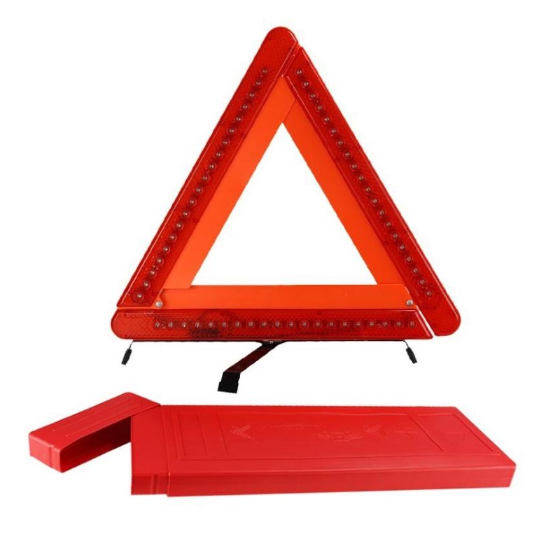 Foldable LED Warning Triangle  - مراجعة Emergency Exit Sign وسعره