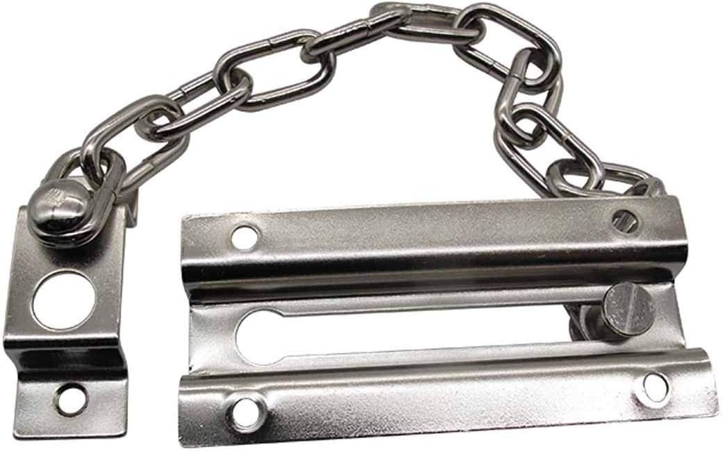 4PCS Door Chain Guard Security - مراجعة Security Chain Door وسعره