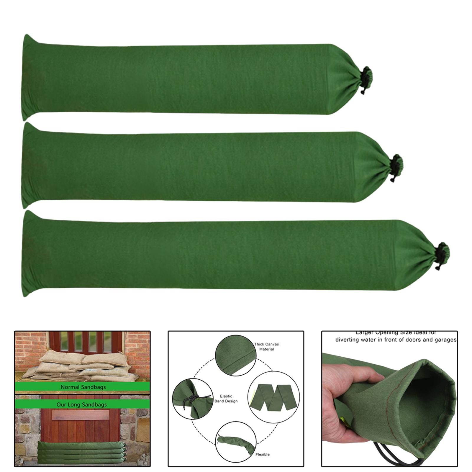 1x Flood Control Sandbag Flood - مراجعة Flood Barrier Bag وسعره