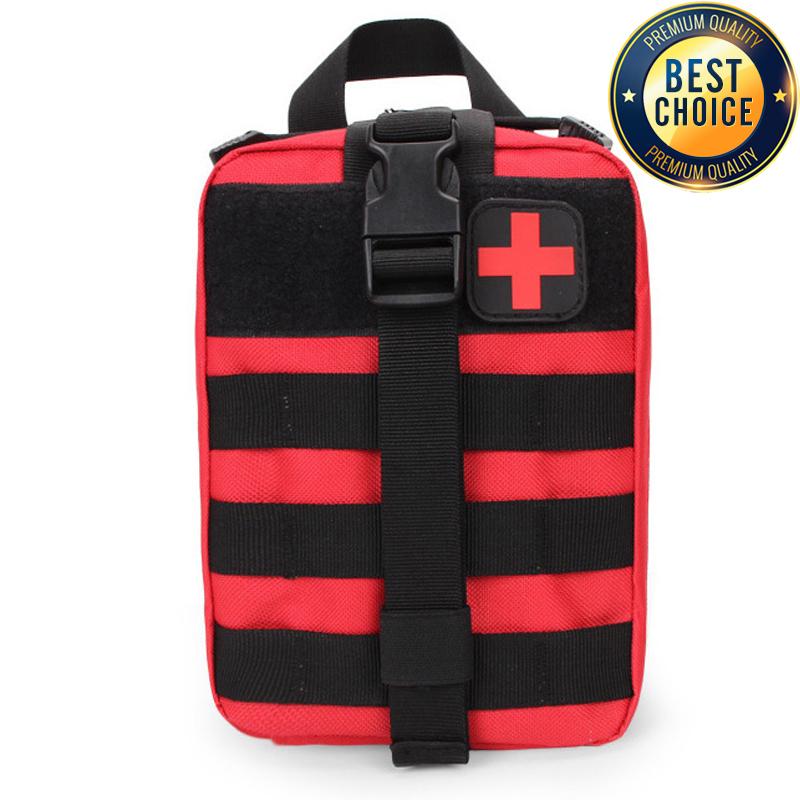 Molle Tactical First Aid Kits  - مراجعة First Aid Bag Kit وسعره